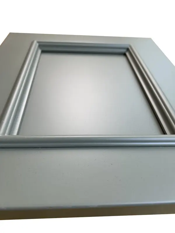 Applied moulding cabinet door edge profile, alternate angle