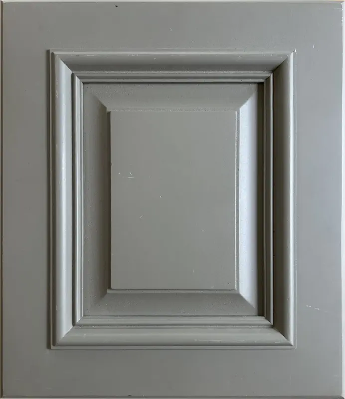 Raised panel cabinet door with applied moulding trim detail — Homestead Cabinet Design