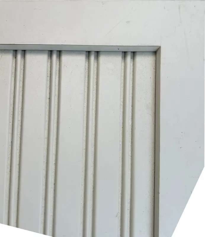 Beadboard cabinet door edge profile, alternate angle