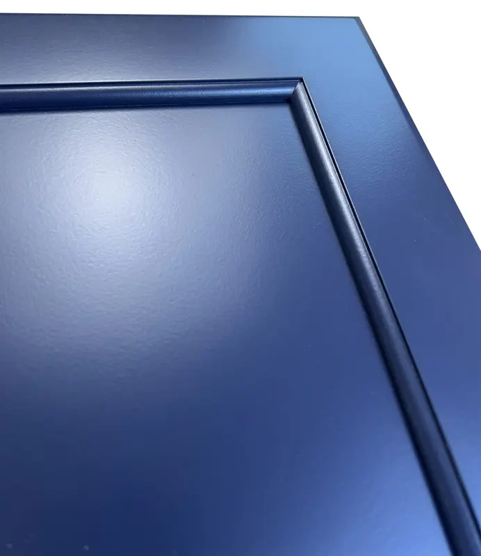 Cope and stick cabinet door edge profile