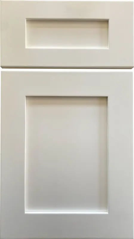 Shaker cabinet door with matching drawer front