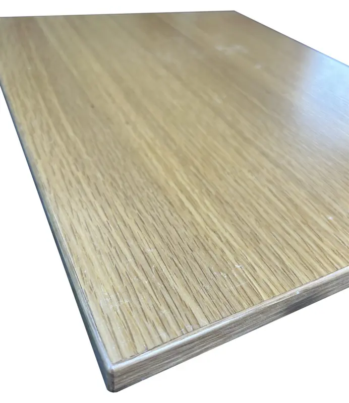 Slab cabinet door edge profile detail
