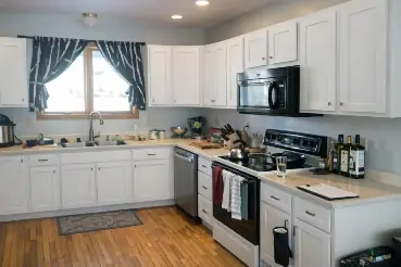 Shaker cabinet door style — clean recessed panel, versatile for traditional and modern kitchens
